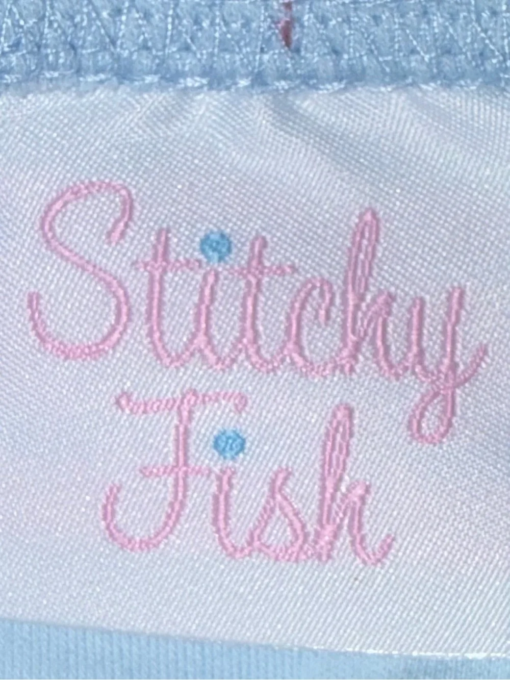Stitchy Fish Margaret long sleeved striped collared diaper set sz 18 months NWT
